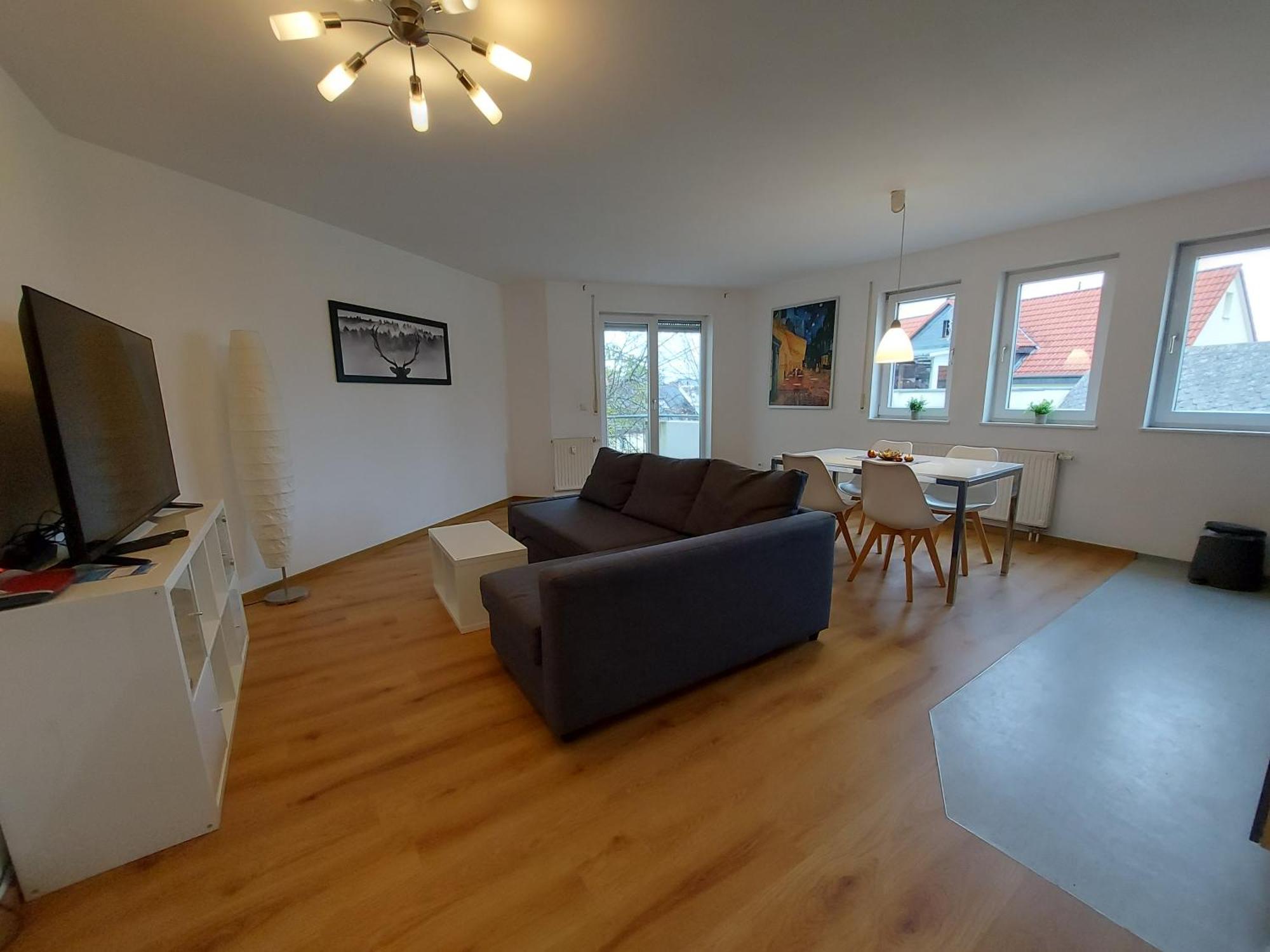 Schoene Ferienwohnung In Neu-Anspach Bagian luar foto